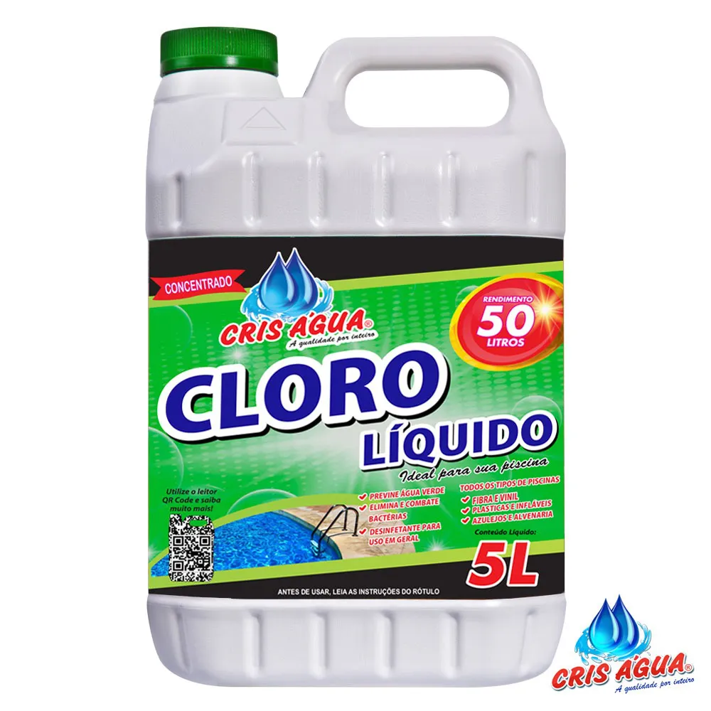 CLORO CRIS AGUA 5LT LIQUIDO